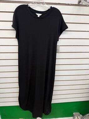 time and tru t shirt dresses Women's Knit T-Shirt Dress (Black, Small 4-6) at Amazon Women's Clothing store this dress gets you ready in an instant while the relaxed bodice gives you a an easy finish Time and Tru Midi T-Shirt